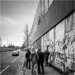 This wall sits between the Loyalist Shankill Road and the Irish Republican Falls Road. Tensions between the two streets have existed since the 1800s, and the Troubles saw a rise in violence in this already violent area.