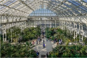 The largest glasshouse in the world.
